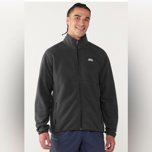 REI Men's Charcoal Performance Jacket